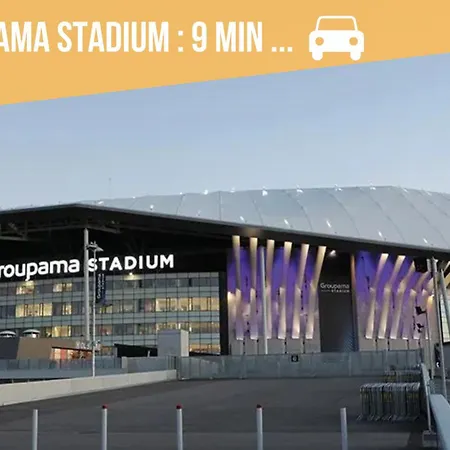 Evasion Campagnarde Avec Jardin Et Parking, Proche De Eurexpo Et Groupamastadium Apartment